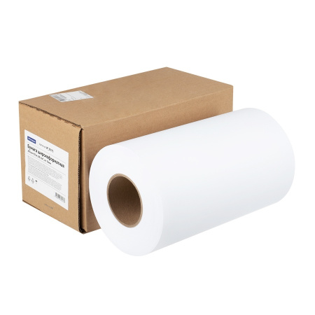 Бумага широкоформатная OfficeSpace, 297мм*175м, 80г/м², вт. 76мм, для инженерных машин (39273)