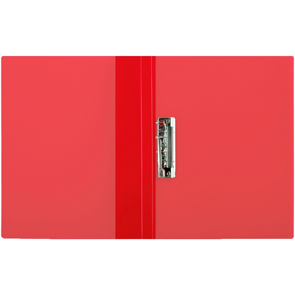 Папка с боковым прижимом BERLINGO "Diamond", 17мм, 700мкм, красная (ACp_01003)