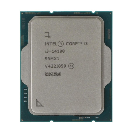 Процессор 1700 Intel Core i3-14100 (4ядра/8потоков*3,5ГГц-4,7ГГц,12Мб,UHD730,110Вт) oem