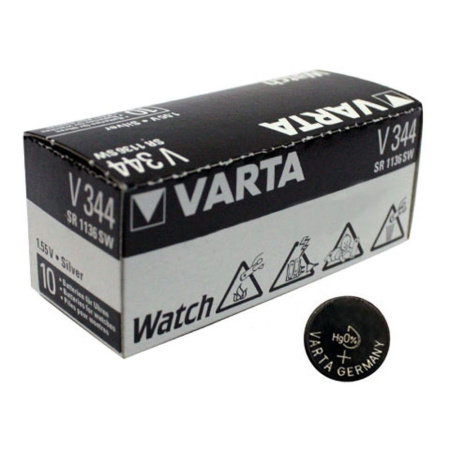 Батарейка SR1136 (SR42, 242, 344), 1.55в, Varta,  1шт