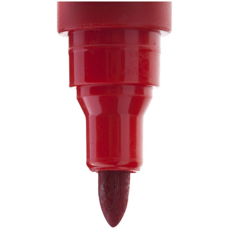 Маркер перманентный OfficeSpace 2мм., пулевидный, красный (PM_272)