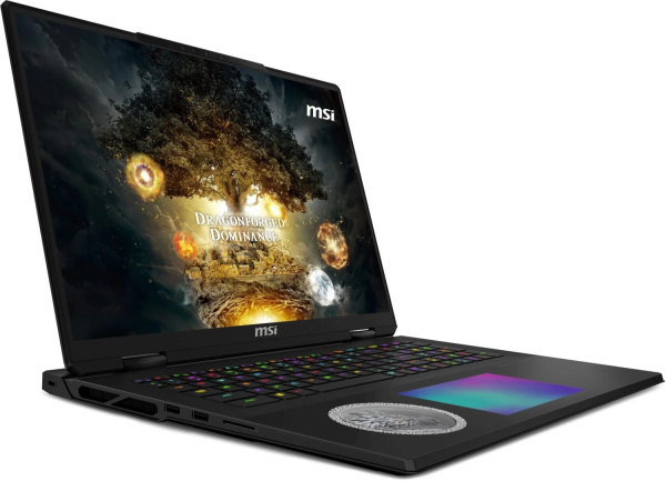 Ноутбук MSI Titan Dragon Edition 18 HX A2WJ-1251RU Core Ultra 9 290HX Plus 96Gb SSD4Tb NVIDIA GeForce RTX 5090 24Gb 18" IPS UHD+ (3840x2400) Windows 11 black WiFi BT Cam (9S7-1824D6-1251)