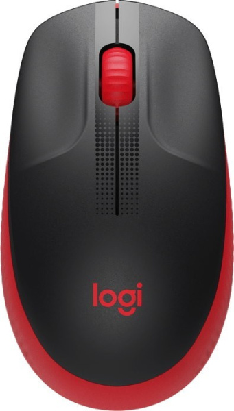Мышь беспроводная Logitech M190 (910-005908) оптическая, Red
