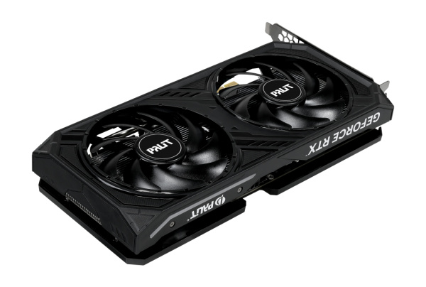 Видеокарта GeForce RTX4060 Palit 8Гб DUAL OC GDDR6,128bit,HDMI,3DP (NE64060T19P1-1070D) ret