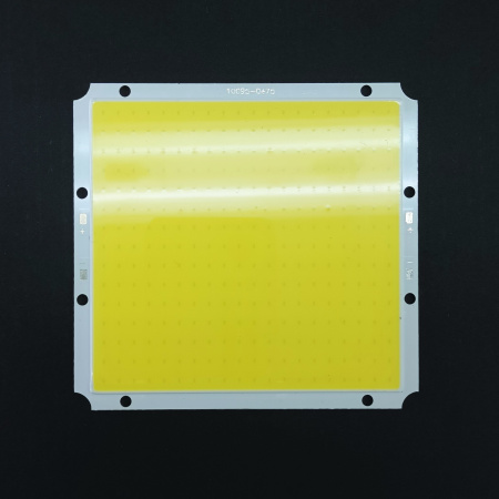 Светодиод COB прямоугольник 100*95мм, DC 12в, белый холодный, 6000..6500K