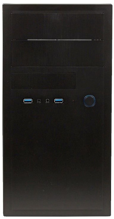 Корпус mATX Б_БП CHIEFTEC ELOX HT-01B-OP (2*USB3.0, Audio, черный)[HT-01B-OP]