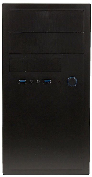 Корпус mATX Б_БП CHIEFTEC ELOX HT-01B-OP (2*USB3.0, Audio, черный)[HT-01B-OP]