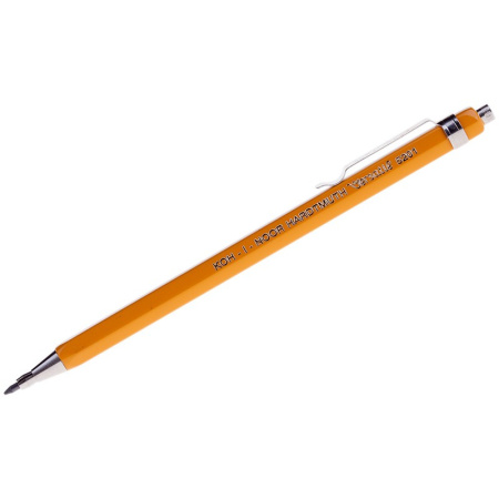 Карандаш цанговый Koh-I-Noor "Versatil" 2мм, желтый корпус (5201CN1004KKRU)