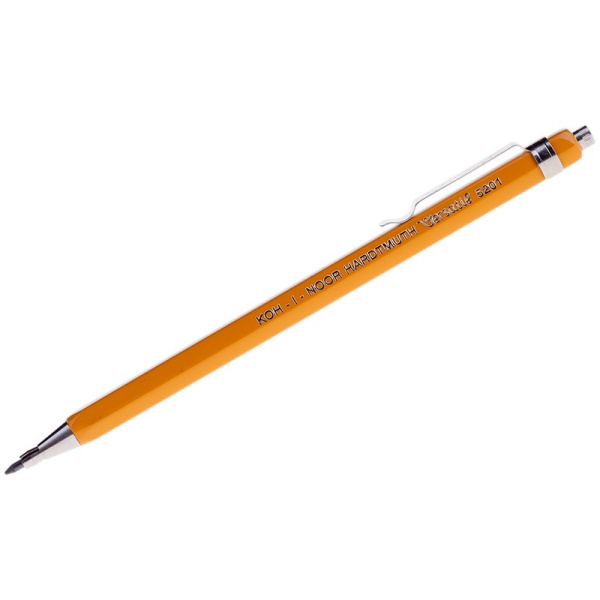 Карандаш цанговый Koh-I-Noor "Versatil" 2мм, желтый корпус (5201CN1004KKRU)