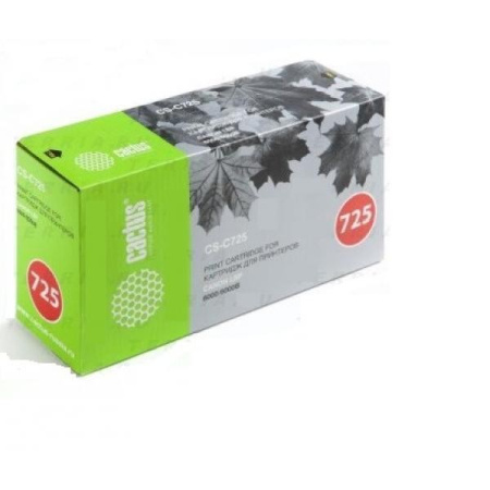 Картридж_лазерный Cactus CS-C725S (725) для Canon LBP6000/6000b черный (1600 ст