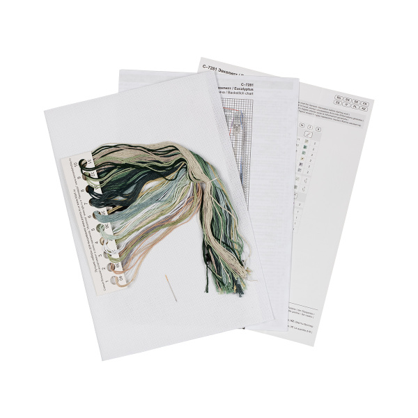 Набор для вышивания "PANNA" C-7281 "Эвкалипт" 30 х 21 см