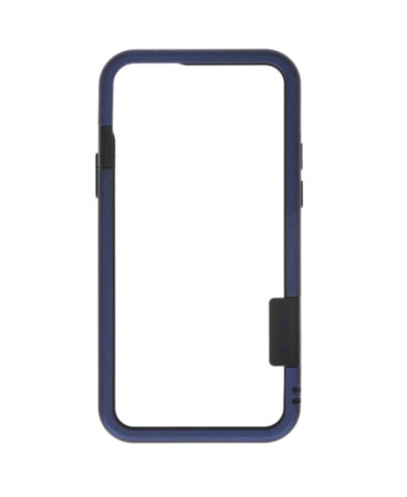 Бампер для iPhone 12/12 Pro Deppa Soft Bumper Синий (870053)