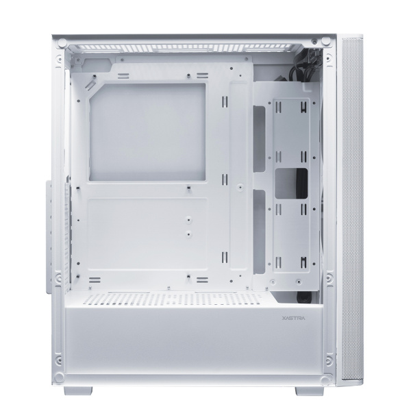 Корпус ATX Б_БП XASTRA A300 0F-WH White (USB3.0,Audio,TG+Mesh,белый)[300-0F-WH]