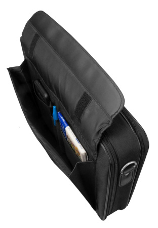 Сумка_для_ноутбука 15.6" CONTINENT CC-115 черный нейлон/полиэстер