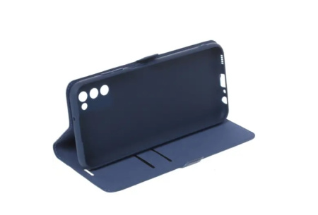 Чехол-книжка для Samsung Galaxy A03s DF sFlip-84 (blue)
