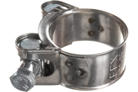 Хомут силовой 32..35мм, 20мм, нержавеющая сталь, Fortisflex SR 32-35/W2 Robust
