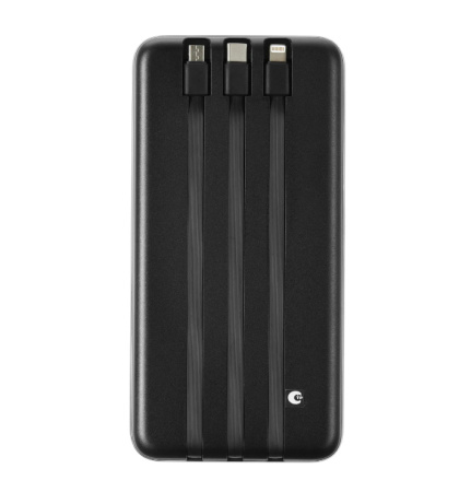 Аккумулятор внешний 20000_mAh Itel Star 200С 2.1A черный