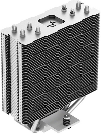 Кулер S115x/1200/1700/AM5/AM4 DEEPCOOL AG400 LED (220W/120mm/500-2000rpm/Al+Cu/Led)