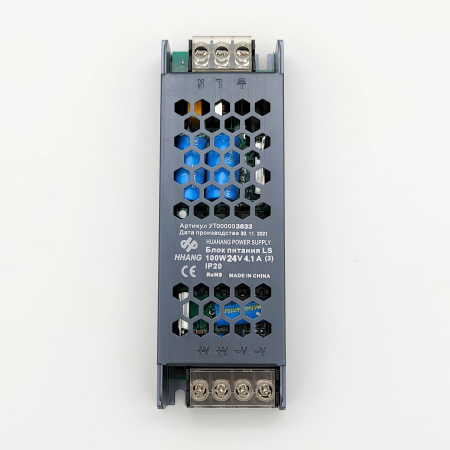 Блок питания в корпусе 24в,  4.16а, IP20, 145*49*29мм, LS Slim 100W