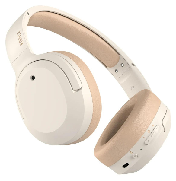 Гарнитура Bluetooth Edifier W820NB Plus накладные слоновая кость 