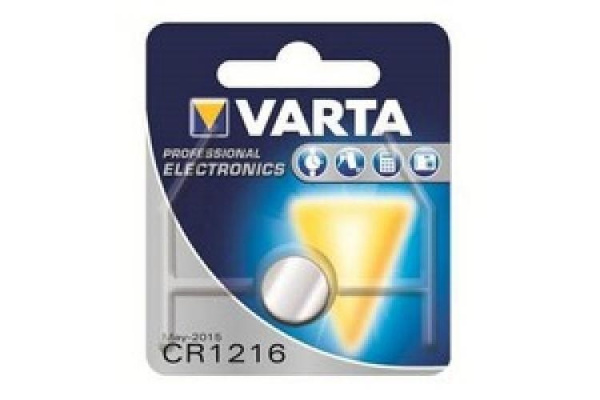 Батарейка CR1216 VARTA 1шт. /3В. литиевая