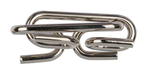 Головоломка металлическая  "DELFBRICK" DLM-09 1 шт "Наковальня" 2 элемент.