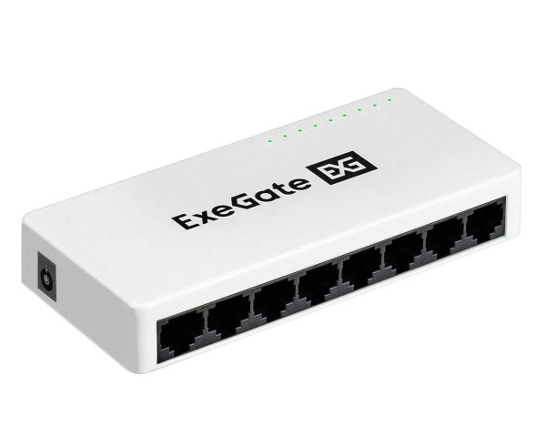 Коммутатор ExeGate EDES-1008C 8-port 10\100_Mbps  