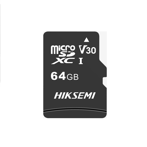 Карта памяти MicroSDHC 64Gb HIKSEMI NEO ADAPTER [HS-TF-C1/64G/ADAPTER](с SD адаптером) R/W Speed 92/30MB/s