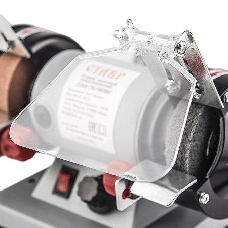 Станок заточной Ставр СЗЭ-75/150ВГ 150Вт, 0-10000 об/мин, круг 75*20мм, посадка 10мм