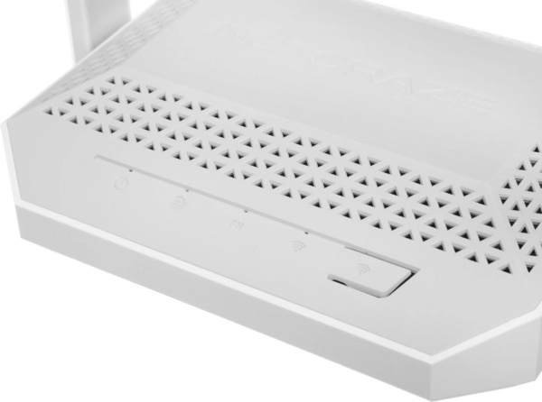 Маршрутизатор Netcraze Sprinter (NC-3711) WiFi  6 AX3000 802.11n/ac/ax 574+2402 Mbps 2.4 /5 Ггц 4xLAN 1000