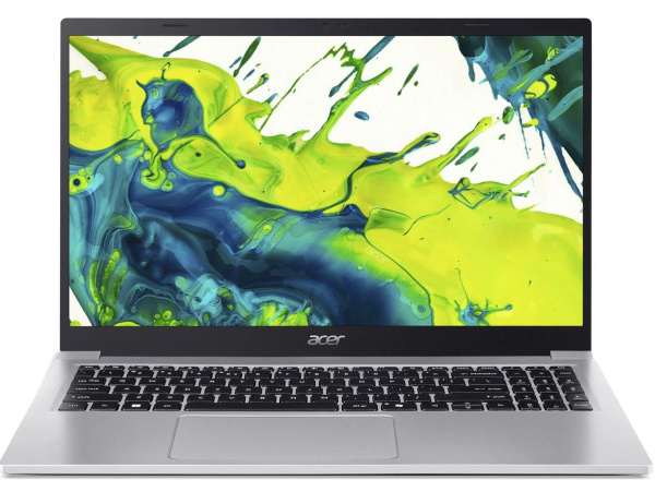 Ноутбук 15.6" Acer Aspire AL15-33P-3809 Intel Core 3 N355/8Гб/512SSD/VGAint/IPS/FHD/noOS/Серебристый