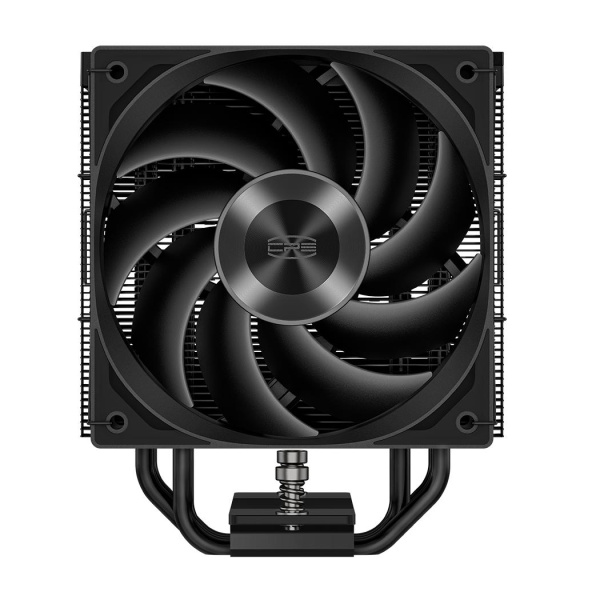 Кулер для процессора/ CPU Cooler PCCooler RZ400 V2 BK (230W, 4-pin PWM, 155mm, Al/Cu, 4x6mm, 1x120mm, 86.73CFM, 32dBA, 2200RPM, S: 1851/1700/1200/115X, AM5/AM4, black)