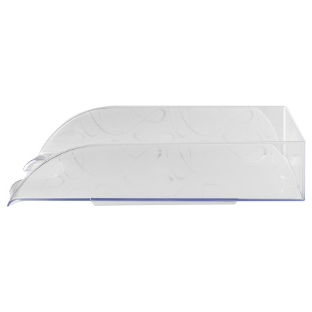 Лоток горизонтальный СТАММ "Вега" прозрачный (ЛТГ-31342)