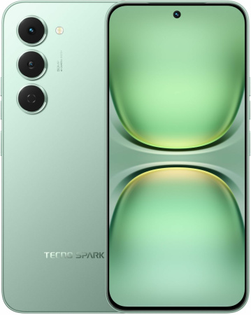 Смартфон Tecno SPARK 40 Pro 8Гб 256Гб Bamboo Green 6.78", AMOLED, 2720*1224, 2*2.2+6*2ГГц, 50Мп, 13Мп, 4G, NFC, 5160мАч, And 15