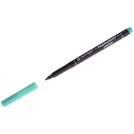 Маркер перманентный CENTROPEN "2536" 1мм., зеленый (625360110)