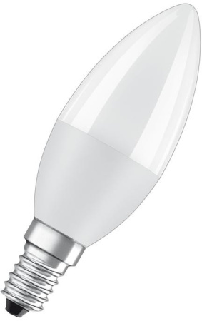 Лампа светодиодная E14 7Вт 3300K свеча Osram LVCLB60 4058075578883