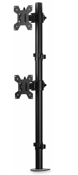 Кронштейн для мониторов Buro M052 черный 15"-27" макс.16кг крепление к столешнице