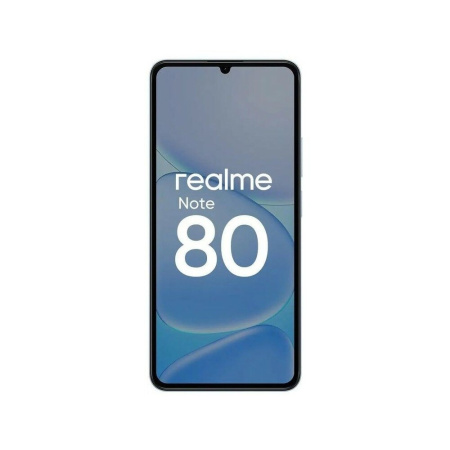 Смартфон Realme Note 80 4Гб 64Гб Голубой 6.74", IPS, 1600*720, 2*1.8+6*1.6ГГц, 8Мп, 5Мп, 4G, 6300мАч, And 15