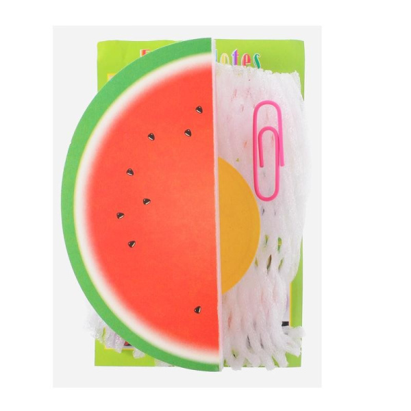 Блок для записей "Фрукты" фигурный М-4551