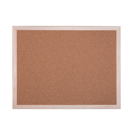 Доска пробковая 45*60см. OfficeSpace, деревянная рамка (KK_20419)