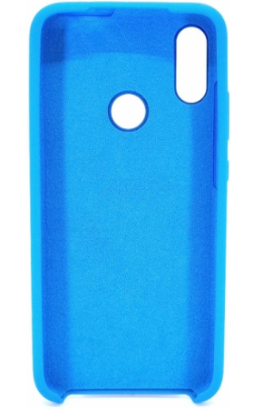 Чехол силиконовый для Xiaomi Redmi Note 7 Silicone case синий