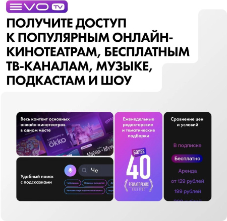 Телевизор OLED Haier 65" S9 Pro Frameless черный 4K Ultra HD 120Hz DVB-T DVB-T2 DVB-C DVB-S2 USB WiFi Smart TV