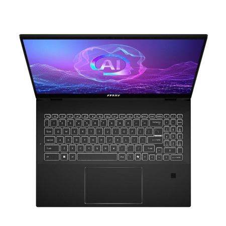 Ноутбук MSI Summit Pro 16 AI A2HVETG-084RU Core Ultra 9 285H 32Gb SSD1Tb NVIDIA GeForce RTX4050 6Gb 16" IPS Touch QHD+ (2560x1600) Windows 11 Pro black WiFi BT Cam (9S7-159631-084)