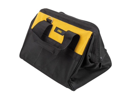 Сумка-саквояж для инструментов Deli DL-P1   300 x 230 x 250мм, 14 карманов, плечевой ремень, ткань Оксфорд 600D