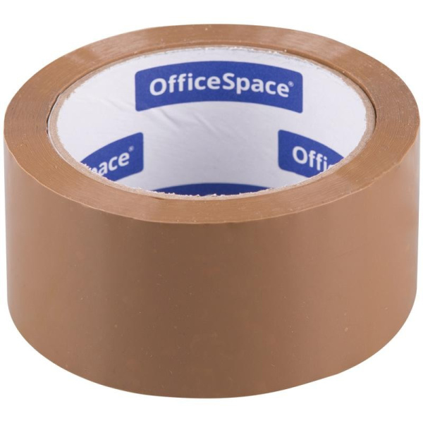 Скотч 48*66м.*40мкм. коричневая OfficeSpace (КЛ_18607)