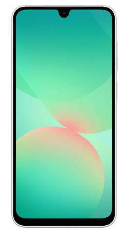 Смартфон Samsung Galaxy A26 SM-A266 6Гб 128Гб Белый 6.7", AMOLED, 2340*1080, 4*2.0+4*2.4ГГц, 50+8+2Мп, 13Мп, 5G, NFC, 5000мАч, And 15