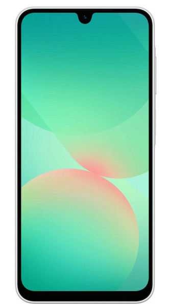Смартфон Samsung Galaxy A26 SM-A266 6Гб 128Гб Белый 6.7", AMOLED, 2340*1080, 4*2.0+4*2.4ГГц, 50+8+2Мп, 13Мп, 5G, NFC, 5000мАч, And 15