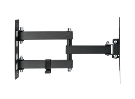 Кронштейн ITECHmount LCDN632 черный настенный,для тв,23-43",до 30кг,от стены 56-378 мм,с выносом, с функцией наклона -10°~ +3°,и поворота -90° ~ +90° 