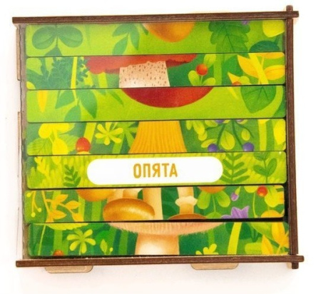 ТИМБЕР Пазл-палочки "Грибы" IG0360