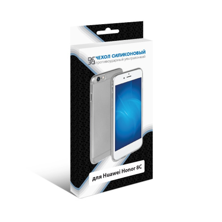 Чехол силиконовый для Honor 8C DF hwCase-66 прозрачный